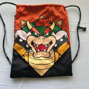 Universal Studios Nintendo Super Mario Bowser Drawstring Sack Pack